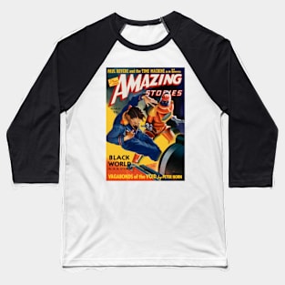 Amazing Stories: Paul Revere and The Time Machine Baseball T-Shirt